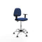 Piqueras y Crespo B1D05RT - Bureaustoel - Hoogteverstelbaar met armleuning - Marineblauw