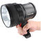 LED handschijnwerper, het zoeklicht met, 1500 lumen, met focus, max. 530 meter, waterdicht IPX6