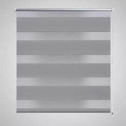 vidaXL - Duo - Rolgordijn - 80x175cm - Grijs