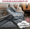 STAUS&BACH PowerNap - Elektrische deken XXL - 9 warmtestanden - Grijs blauw 180x130 cm