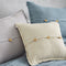 Kussenhoes Alexandra House Living Parelgrijs 50 x 50 cm