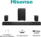 Hisense AX5125H - Soundbar - 5.1.2 kanalen 500 W DTS:X Dolby Atmos - Zwart