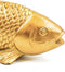 Housevitamin - Decoratief beeld 'Vis' (Goud, 25cm)