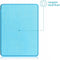 imoshion E-reader Hoesje - Geschikt voor Kobo Nia - Slim Soft Case Sleepcover Bookcase - Lichtblauw