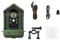 Denver BFC1200 - Vogelhuisje - Full HD 1080P Camera - 12MP Foto - IPX5 Waterdicht