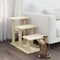 vidaXL - Kattenmeubel - met - sisal - krabpalen - 50,5 - cm - lichtgrijs