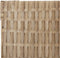 vidaXL - Kamerscherm - 4 - panelen - poly - rattan - beige