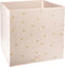Opbergdoos Vierkant - Hartjes, Roze - (29x29x29cm)