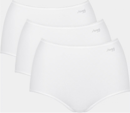 Sloggi Pure Comfort H Maxi Slip - 3-pack - Wit - Maat S (3-pack)