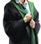 Harry Potter - Slytherin Wizard Robe - Officiële Slytherin kleuren met capuchon - Zwart (M)