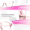 LC Eyewear Computerbril - Blauw Licht Bril Zonder Sterkte - Blue Light Glasses - Beeldschermbril - Unisex - Transparant Roze