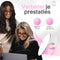 LC Eyewear Computerbril - Blauw Licht Bril Zonder Sterkte - Blue Light Glasses - Beeldschermbril - Unisex - Transparant Roze