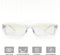 LC Eyewear Computerbril - Blauw Licht Bril Zonder Sterkte - Blue Light Glasses - Beeldschermbril - Unisex - Transparant - Design