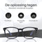 LC Eyewear Computerbril - Blauw Licht Bril Zonder Sterkte - Blue Light Glasses - Beeldschermbril - Design - Unisex - Zwart