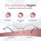 LC Eyewear Computerbril - Blauw Licht Bril Zonder Sterkte - Blue Light Glasses - Beeldschermbril - Metaal - Unisex - Rose Gold