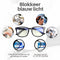 LC Eyewear Computerbril - Blauw Licht Bril Zonder Sterkte - Blue Light Glasses - Beeldschermbril - Design - Unisex - Zwart