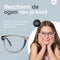 LC Eyewear Computerbril voor Kinderen - Blauw Licht Bril Zonder Sterkte- Blue Light Glasses - Beeldschermbril - Unisex - Zwart