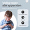 LC Eyewear Computerbril voor Kinderen - Blauw Licht Bril Zonder Sterkte- Blue Light Glasses - Beeldschermbril - Unisex - Zwart