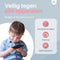 LC Eyewear Computerbril voor Kinderen - Blauw Licht Bril Zonder Sterkte- Blue Light Glasses - Beeldschermbril - Unisex - Transparant Roze