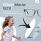 LC Eyewear Computerbril voor Kinderen - Blauw Licht Bril Zonder Sterkte- Blue Light Glasses - Beeldschermbril - Unisex - Zwart