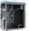 LC-Power 7038B Midi-Toren Zwart