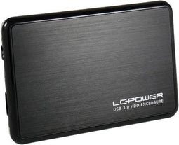 LC-POWER® LC-25BUB3 | Behuizing voor opslagstations | 2.5'' | Aluminium | Zwart