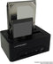 LC-POWER® LC-DOCK-U3-CR basisstation voor opslagstations USB 3.0 Type-A Zwart