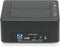 LC-POWER® LC-DOCK-U3-HUB - Docking Station Voor Harde Schijf - USB 3.0 (3.1 Gen 1) Type-B - Zwart