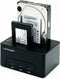 LC-POWER® LC-DOCK-U3-HUB - Docking Station Voor Harde Schijf - USB 3.0 (3.1 Gen 1) Type-B - Zwart