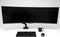 LC-Power LC-EQ-A49B flat panel bureau steun 124,5 cm (49