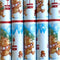 Benza Christmas Bear - Kerstpapier cadeaupapier - 5 Rollen 200 x 70 cm