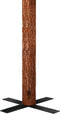 vidaXL - Kerstboom - met - echt - hout - en - dennenappels - smal - 210 - cm - PVC - groen