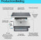 HP LaserJet MFP M234DW - All-In-One-Printer - Printen scannen kopiëren - Zwart-Wit