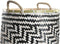 Basket spelset DKD Home Decor Koloniaal Bamboe (40 x 40 x 44 cm)
