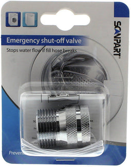 Scanpart Universeel - Slangbreukbeveiliging - Stopt waterdoorstroming - Blauw