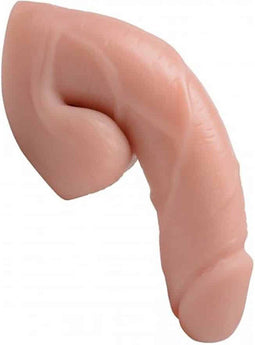 XR Brands Large Bulge - Packer Dildo - 6 / 16,5 cm vanilla / ivory