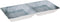 Snackdienblad La Mediterránea Dalian 2 Compartimenten 25 x 11 x 3 cm