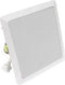 Visaton VS-DL18/2SQ - Inbouwspeaker - 22 cm 2-weg - 40W RMS - Wit