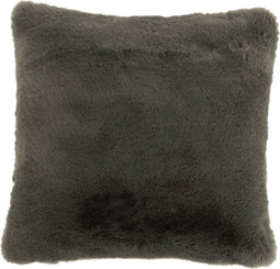 J-Line kussen Cutie – polyester - grijs