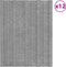 vidaXL - Dakpanelen - 12 - st - 80x45 - cm - gegalvaniseerd - staal - bruin