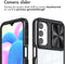 iMoshion Hoesje Geschikt voor Samsung Galaxy A25 Hoesje - iMoshion Camslider Backcover - Zwart