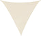 Feel Home - Schaduwdoek - Zonwering - Driehoek - 3.6 m - Crème