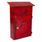 Brievenbus Alexandra House Living Rood Ijzer 11 x 37 x 27 cm