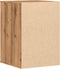 vidaXL - Ladekast - 40x41x58 - cm - bewerkt - hout - artisanaal - eikenkleurig