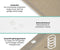 Loti Living Douchegordijn - Waterdicht - Anti Schimmel - Lichtbruin Gestreept - 180 x 200 cm
