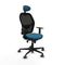Piqueras y Crespo 1D036G1 - Bureaustoel - Hoogteverstelbaar met armleuning - Zwart Groene benzine