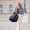 Reisenthel Allrounder L Pocket - Reistas - 32L - 9 vakken - Mixed Dots Zwart/Wit/Oranje