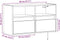 vidaXL - Tv-wandmeubel - met - LED - 80x31x45 - cm - grijs - sonoma - eikenkleurig