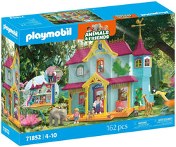 PLAYMOBIL - 71852 - Dierenhuis - Kleurrijke villa met dieren