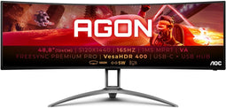 AOC AG493UCX2 - 49" Ultrawide Gaming Monitor - 165Hz - Zwart